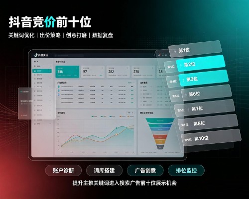 喜德抖音搜索竞价